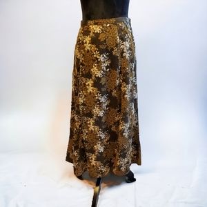 Croft and Barrow corduroy midi skirt
